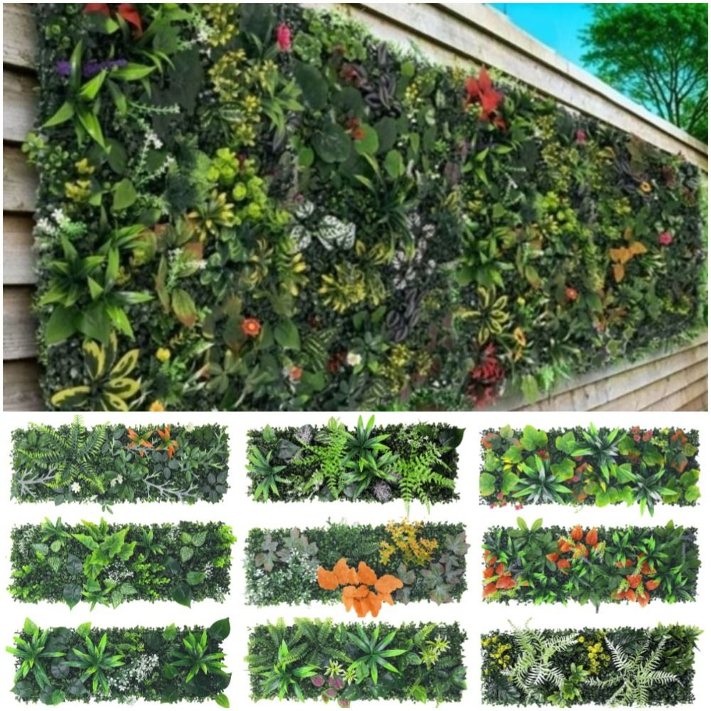 Flower Wall Panel - DIY Artificial Plant Wall Panel Flower