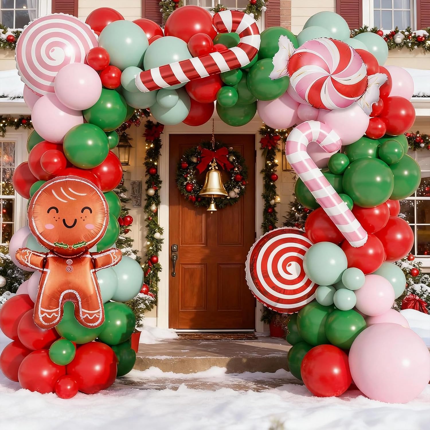 Christmas Balloon Garland Arch - Balloon Arch Kit 评论和价格
