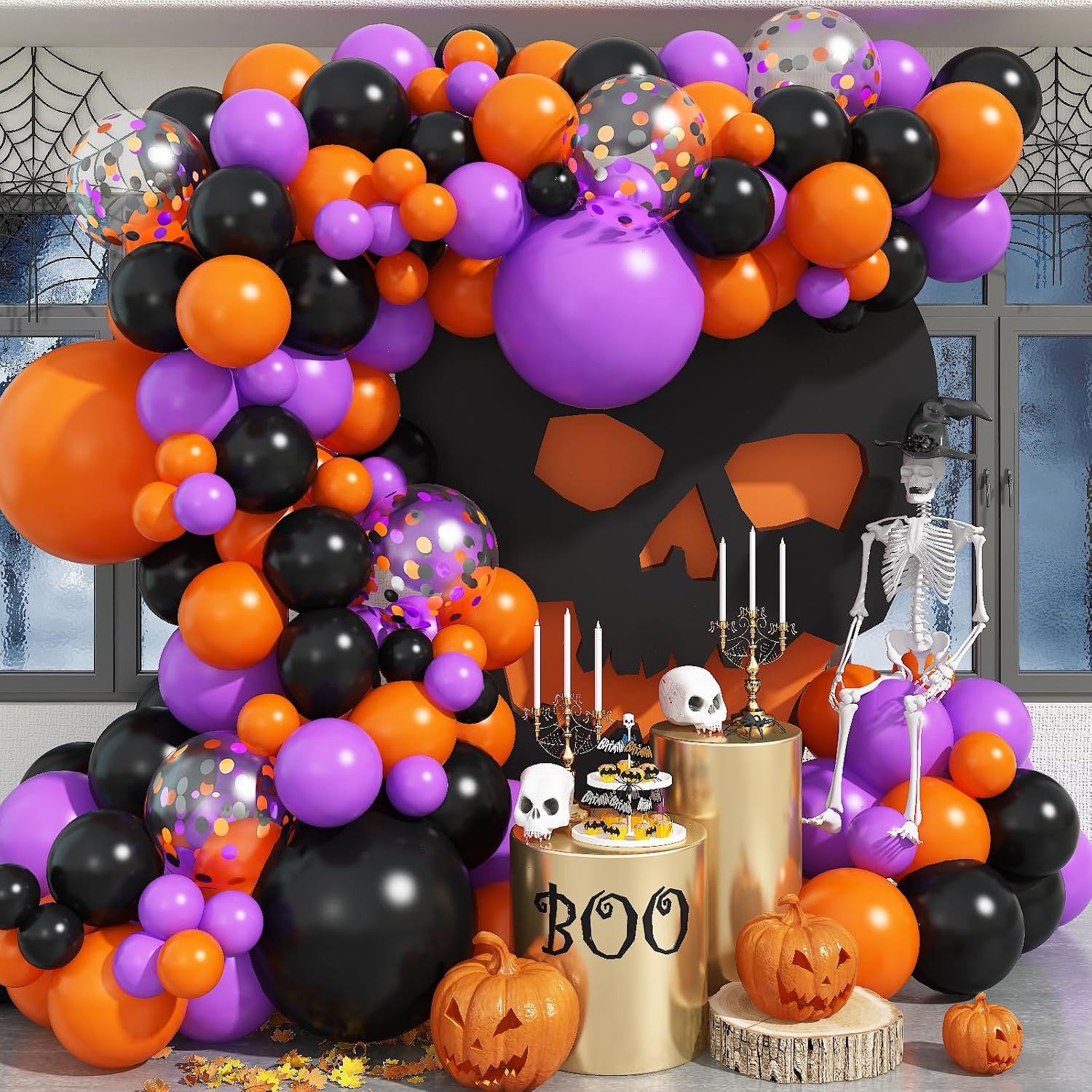 Jobkoo Halloween Balloon Arch  - Balloon Arch Kit 评论和价格