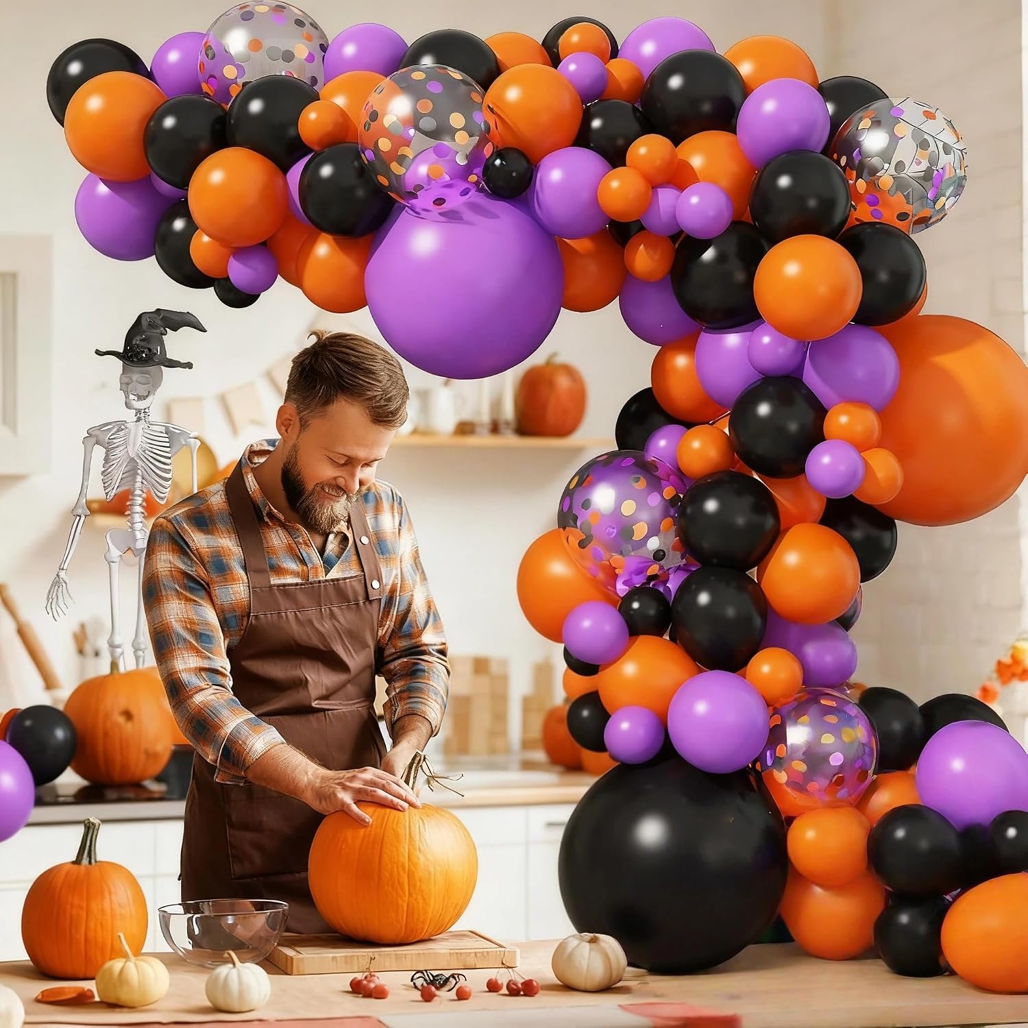 Jobkoo Halloween Balloon Arch  - Balloon Arch Kit 评论和价格