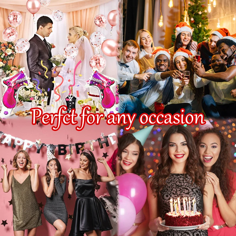 10pcs Birthday Party Balloons, - Confetti Cannon Tube 评论和价格