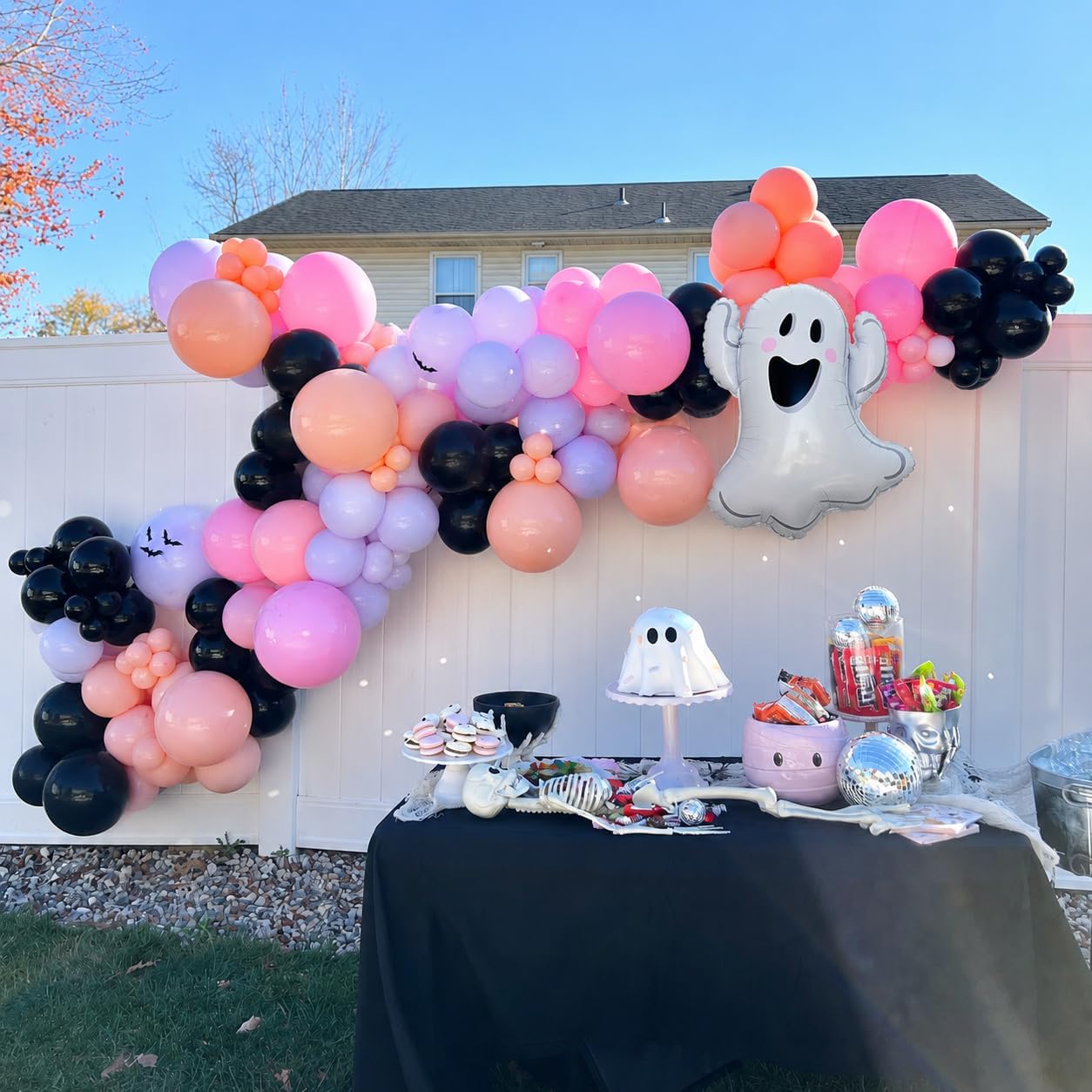 Halloween Balloons Garland Arc - Balloon Arch Kit 评论和价格