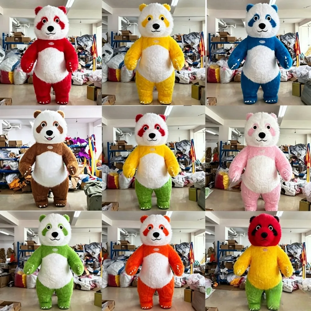 Colorful Giant Panda Inflatabl - Event & Party Supply Photos 评论和价格