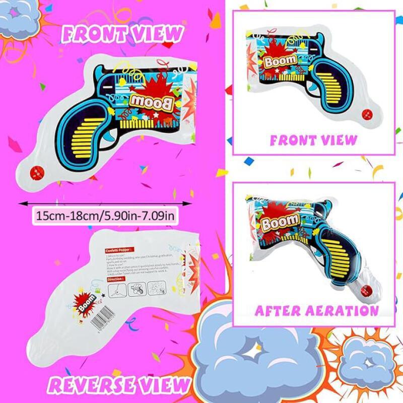 10Pcs Inflatable Boom Confetti - Confetti Cannon Tube 评论和价格